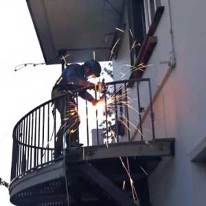 جوشکاری نرده تراس و بالکن شرق تهران