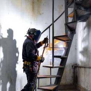 جوشکاری راه پله شمال تهران