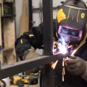 جوشکاری پایه کولر آبی شمال تهران