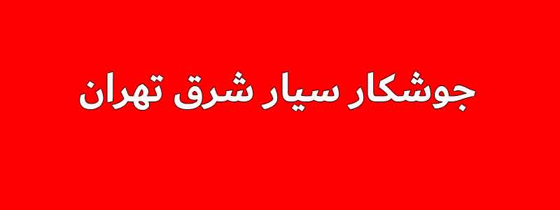 جوشکار سیار شرق تهران