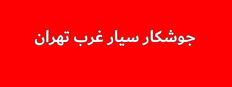 جوشکار سیار غرب تهران