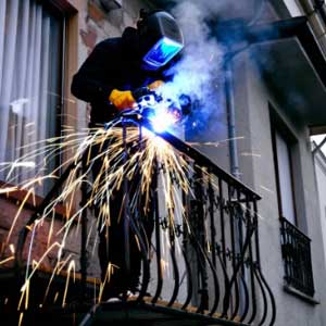 جوشکاری نرده تراس و بالکن در تهران