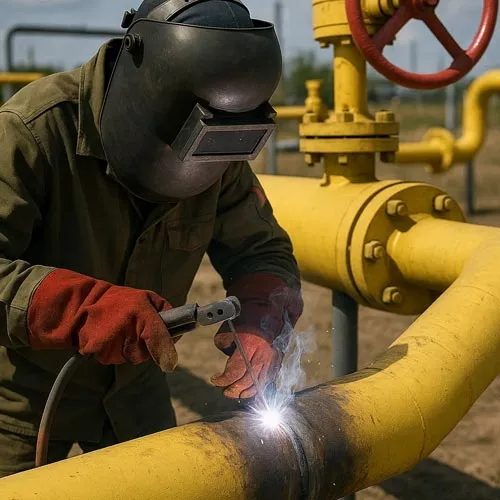 جوشکاری در صنعت گاز: استانداردها، چالشها و روشهای رایج