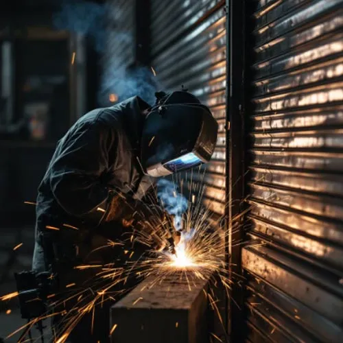 جوشکاری کرکره برقی