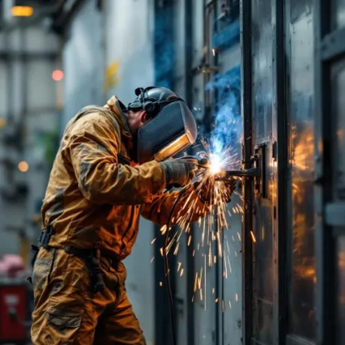 تعمیر و رگلاژ درب آهنی