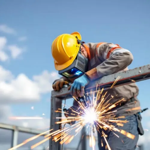 استاندارد دمای جوشکاری اسکلت فلزی