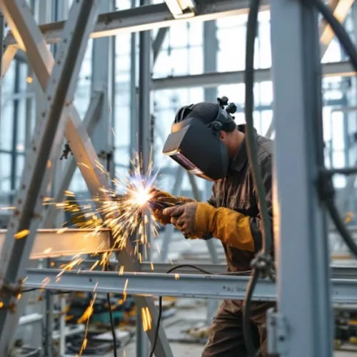 روش کنترل دمای جوشکاری اسکلت فلزی