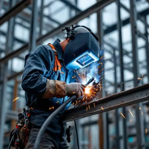 استاندارد جوشکاری اسکلت فلزی