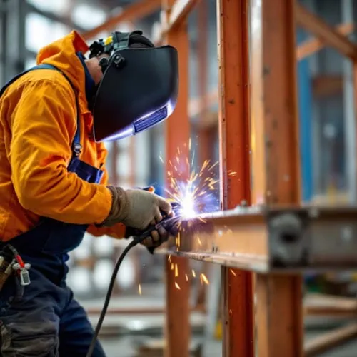 نکات مهم انواع جوشکاری اسکلت فلزی