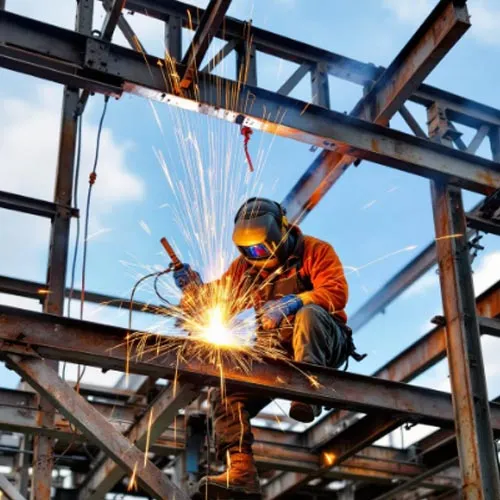 جوشکاری اسکلت در ارتفاع در تهران با تهران جوش